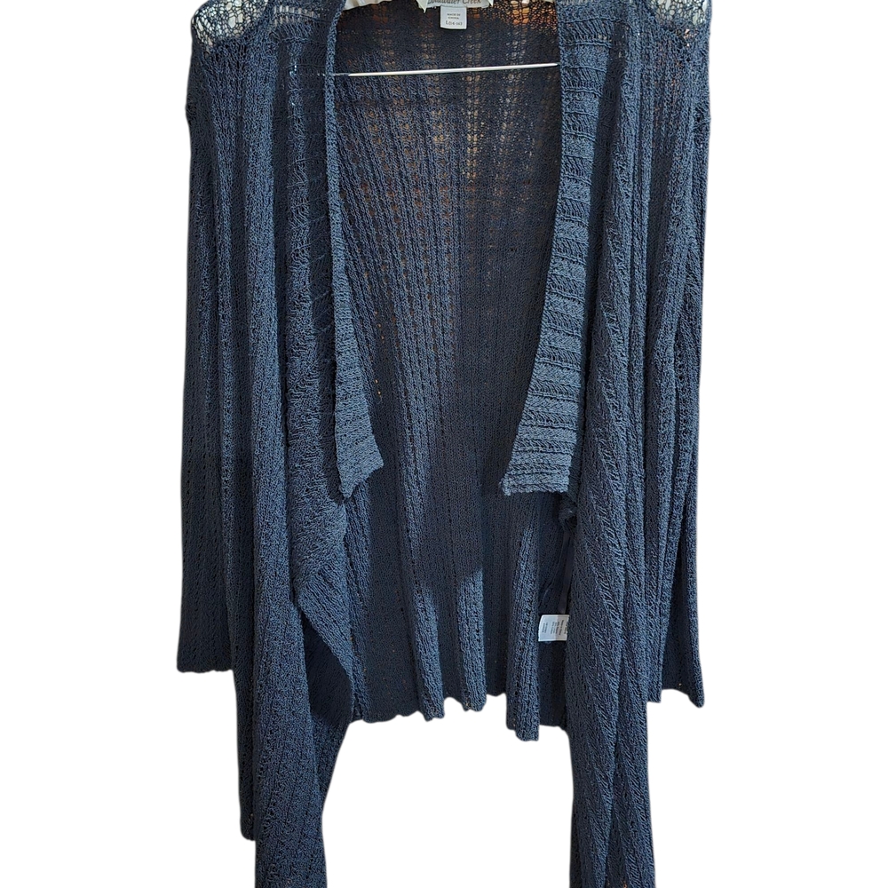 Coldwater Creek Black Women's Cardigan Sweater